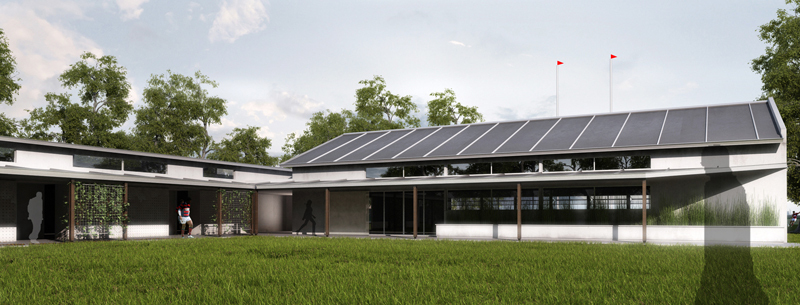 CURUPAYTÍ. NUEVO GIMNASIO Y&nbsp;VESTUARIOS